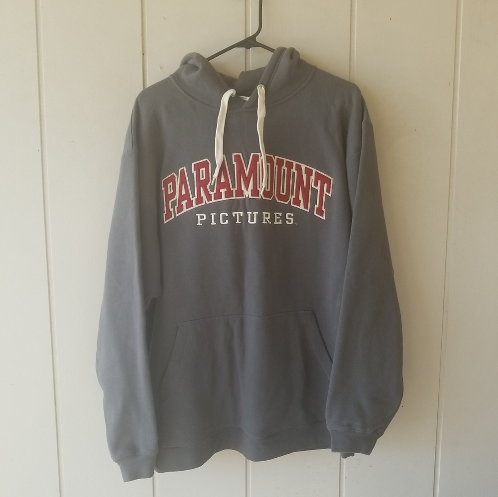 VTG PARAMOUNT Pictures Graphic Hoodie Mens XXL RARE Exclusive HOLLYWOOD …